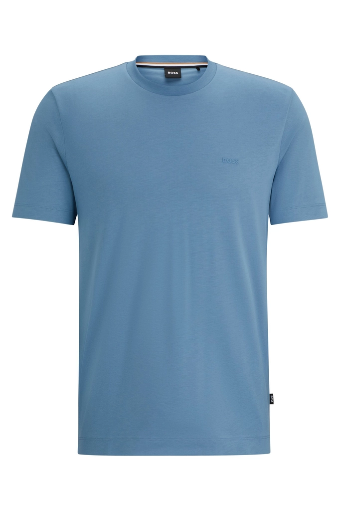 Hugo Boss Mens Thompson 01 T Shirt Light Pastel Blue - Size Large